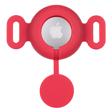 QR Code Medical ID Tag with Location Tracker Red, Red, large image number 3